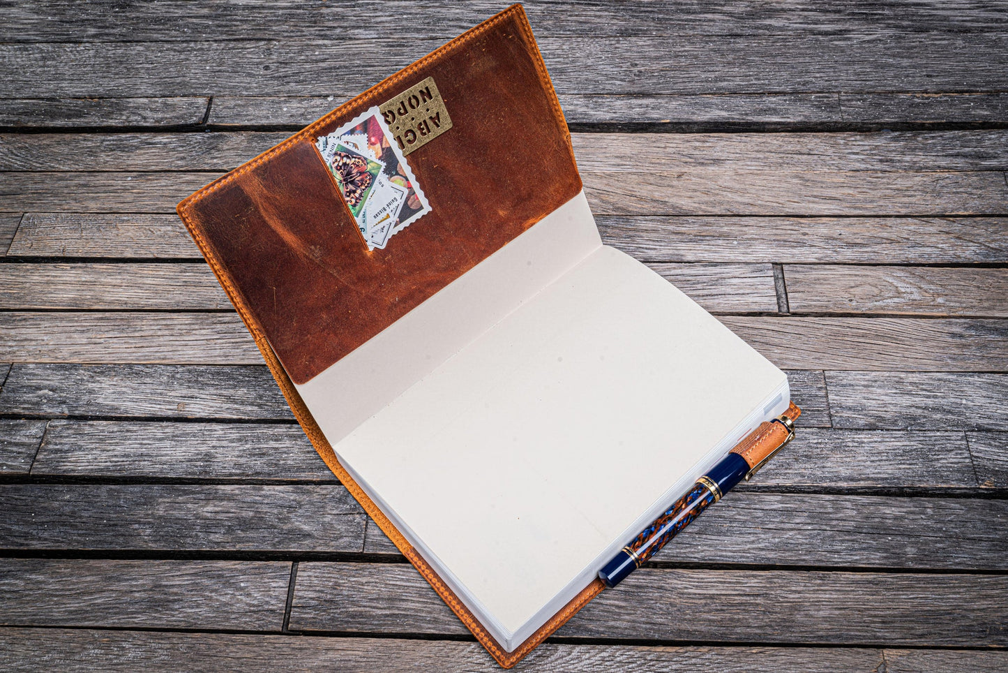 Galen Leather - Leather Slim A5 Notebook / Planner Cover