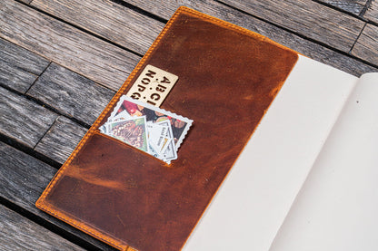 Galen Leather - Leather Slim A5 Notebook / Planner Cover