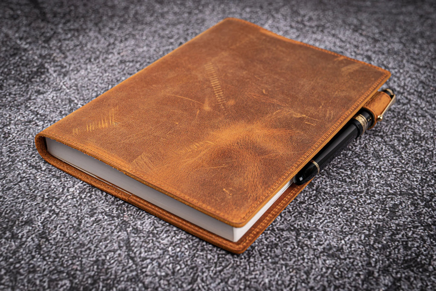 Galen Leather - Leather Slim A5 Notebook / Planner Cover