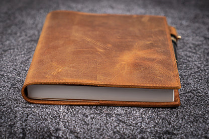 Galen Leather - Leather Slim A5 Notebook / Planner Cover
