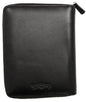 Galen Leather - Leather Zippered 5 Slots Pen Case