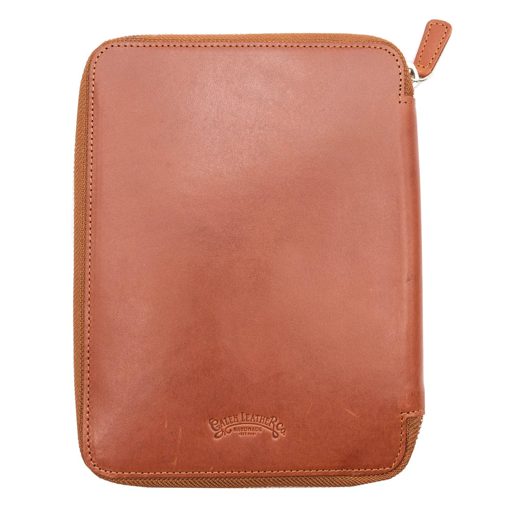 Galen Leather - Leather Zippered A5 Leuchtturm 1917 Notebook Folio
