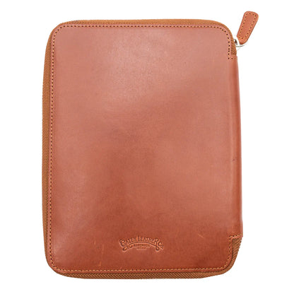 Galen Leather - Leather Zippered A5 Leuchtturm 1917 Notebook Folio