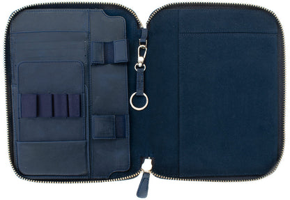 Galen Leather - Leather Zippered A5 Leuchtturm 1917 Notebook Folio
