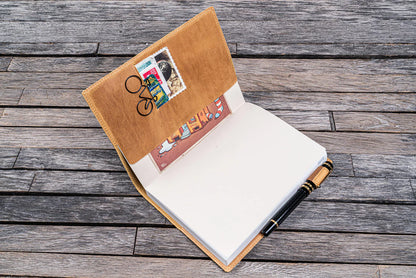 Galen Leather - Leather Slim A5 Notebook / Planner Cover