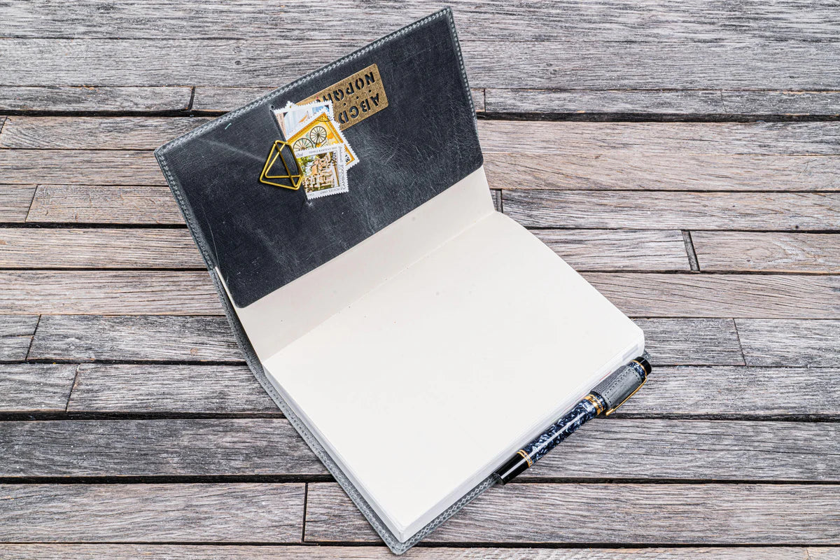 Galen Leather - Leather Slim A5 Notebook / Planner Cover