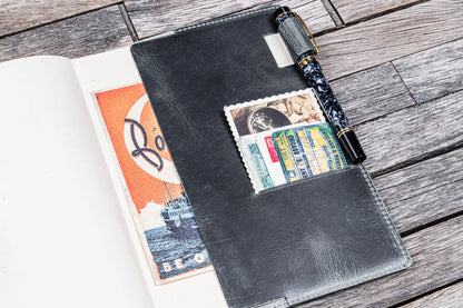 Galen Leather - Leather Slim A5 Notebook / Planner Cover