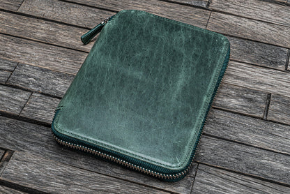 Galen Leather - Leather Zippered B6 / B6 Slim Planner Folio