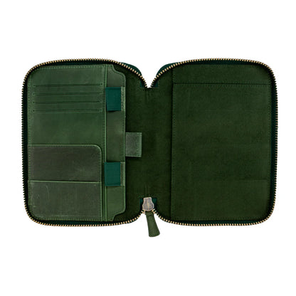 Galen Leather - Leather Zippered B6 / B6 Slim Planner Folio