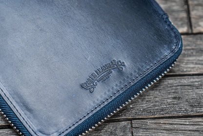 Galen Leather - Leather Zippered B6 / B6 Slim Planner Folio
