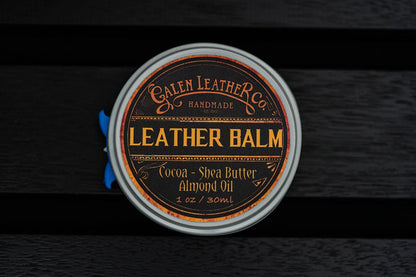 Galen Leather - Leather Balm All Natural