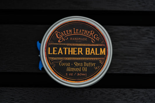 Galen Leather - Leather Balm All Natural