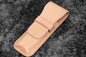 Galen Leather - Leather Flap Pen Case for Two Pens