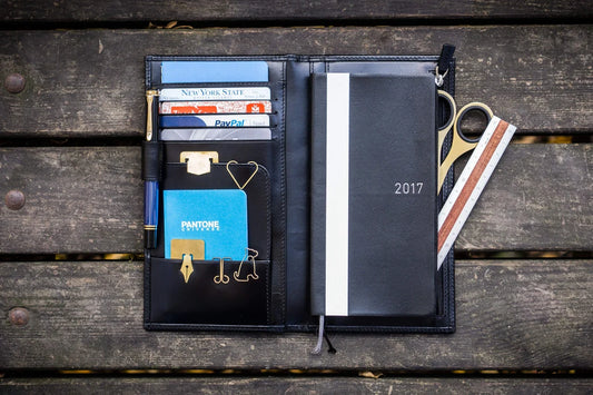 Galen Leather - Leather Hobonichi Mega Weeks Cover