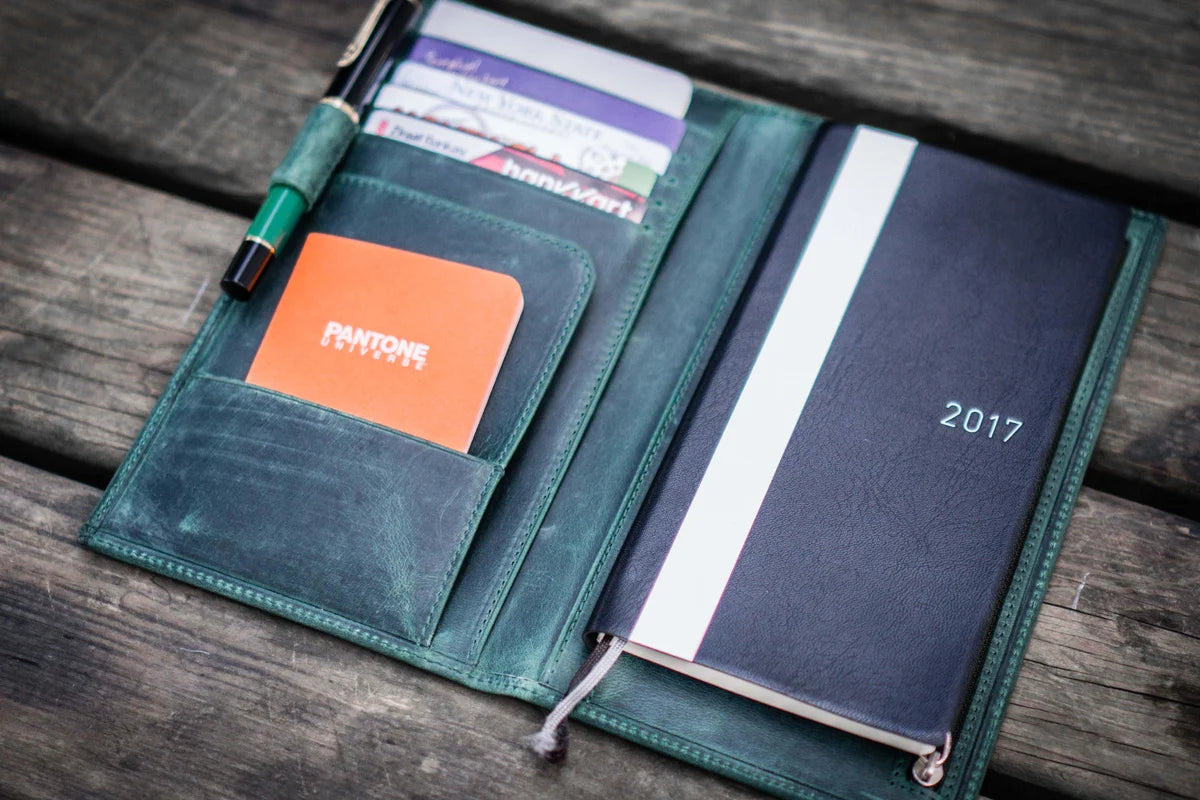 Galen Leather - Leather Hobonichi Mega Weeks Cover