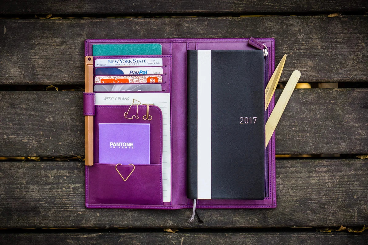 Galen Leather - Leather Hobonichi Mega Weeks Cover