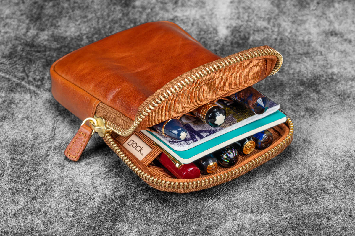 Galen Leather x Nock Co Legacy Collection Leather Sinclair Pen Case