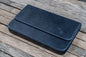 Galen Leather - Leather Magnum Opus 12 Slots Hard Pen Case with Removable Pen Tray