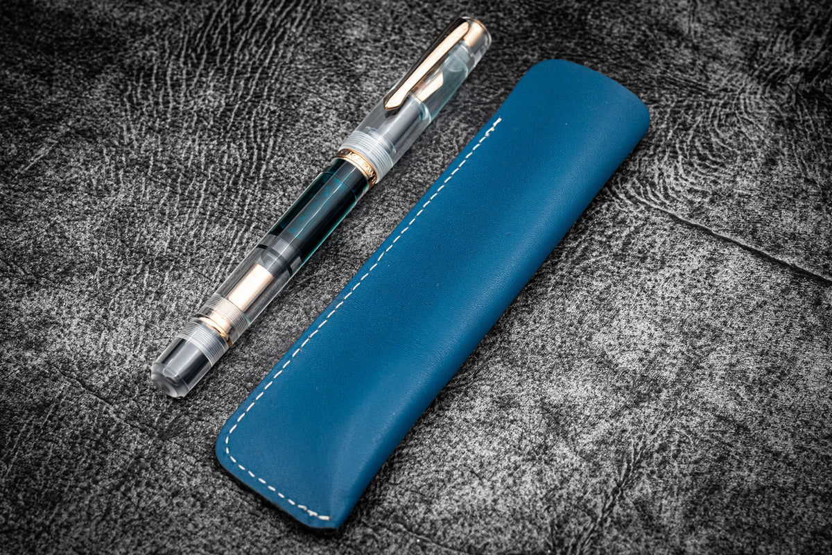 Galen Leather - Leather Single Fountain Pen Sleeve