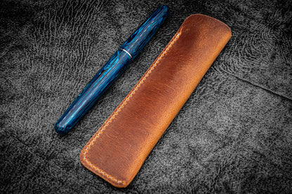 Galen Leather - Leather Single Fountain Pen Sleeve