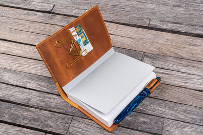 Galen Leather - Leather Slim A6 Notebook/Planner Cover