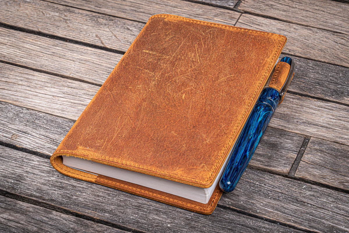 Galen Leather - Leather Slim A6 Notebook/Planner Cover
