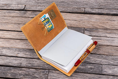 Galen Leather - Leather Slim A6 Notebook/Planner Cover