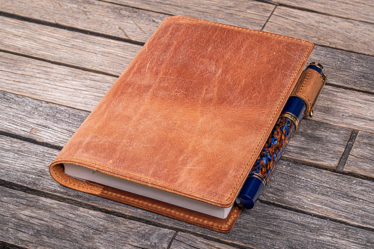 Galen Leather - Leather Slim A6 Notebook/Planner Cover