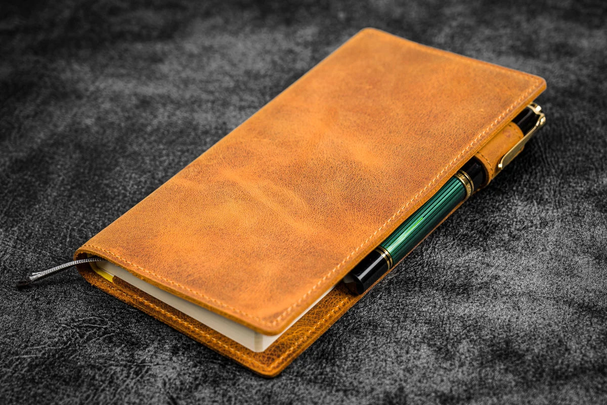 Galen Leather - Leather Slim Hobonichi Weeks Planner Cover
