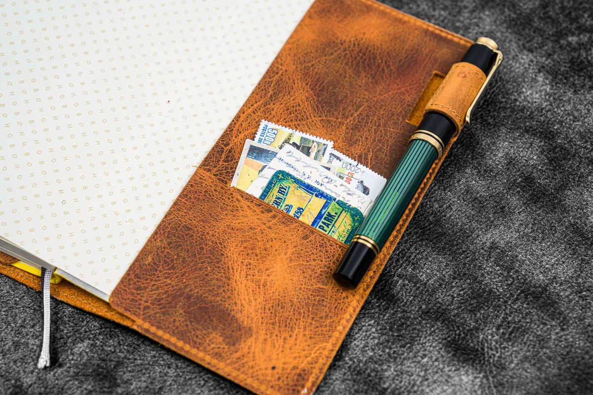 Galen Leather - Leather Slim Hobonichi Weeks Planner Cover