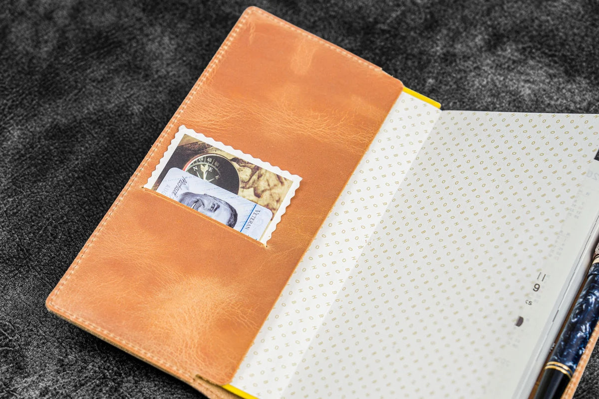 Galen Leather - Leather Slim Hobonichi Weeks Planner Cover