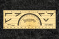 Galen Leather - The Geometer's Tool - Master Brass Ruler for Angels - Lines & Measurements