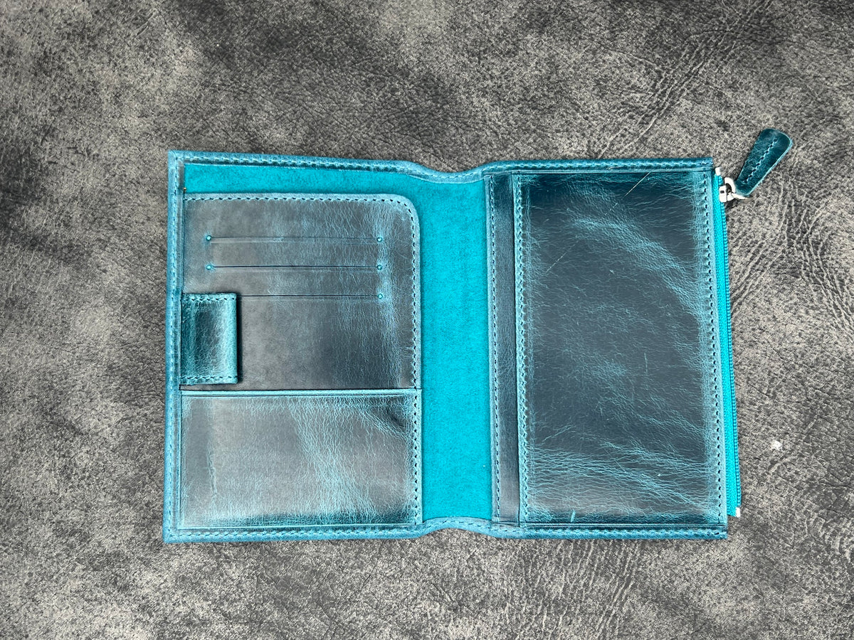 Galen Leather - Leather Wallet Insert for Traveler's Notebook - Passport Size