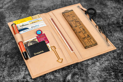 Galen Leather - Leather Wallet Insert for Traveler's Notebook - Regular Size