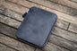 Galen Leather - Leather Zippered 10 Slots Pen Case
