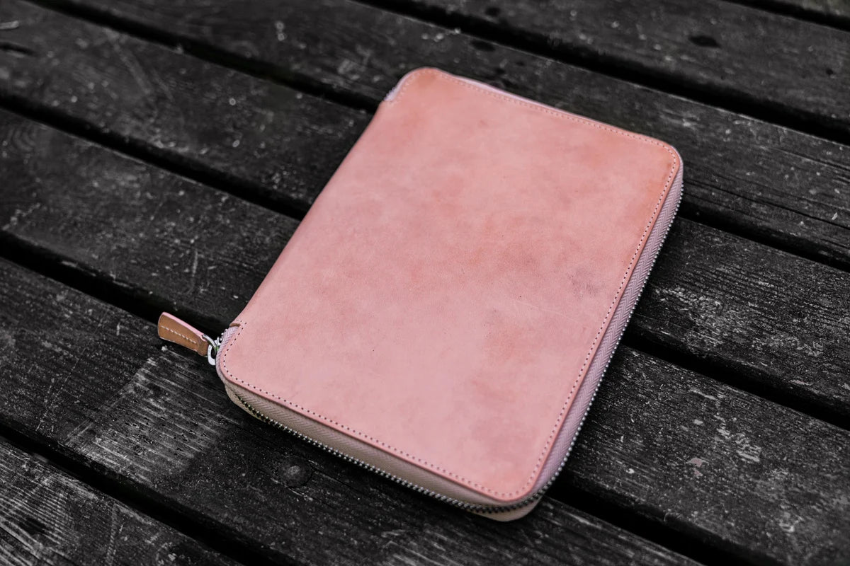 Galen Leather - Leather Zippered A5 Leuchtturm 1917 Notebook Folio