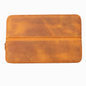 Galen Leather - Leather Zippered Magnum Opus 12 Slots Hard Pen Case with Removable Pen Tray