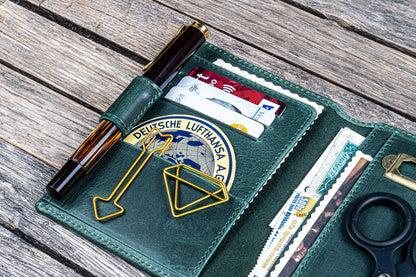 Galen Leather - Leather Wallet Insert for Traveler's Notebook - Passport Size