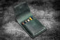 Galen Leather - Leather Flap Pen Case for Five Pens