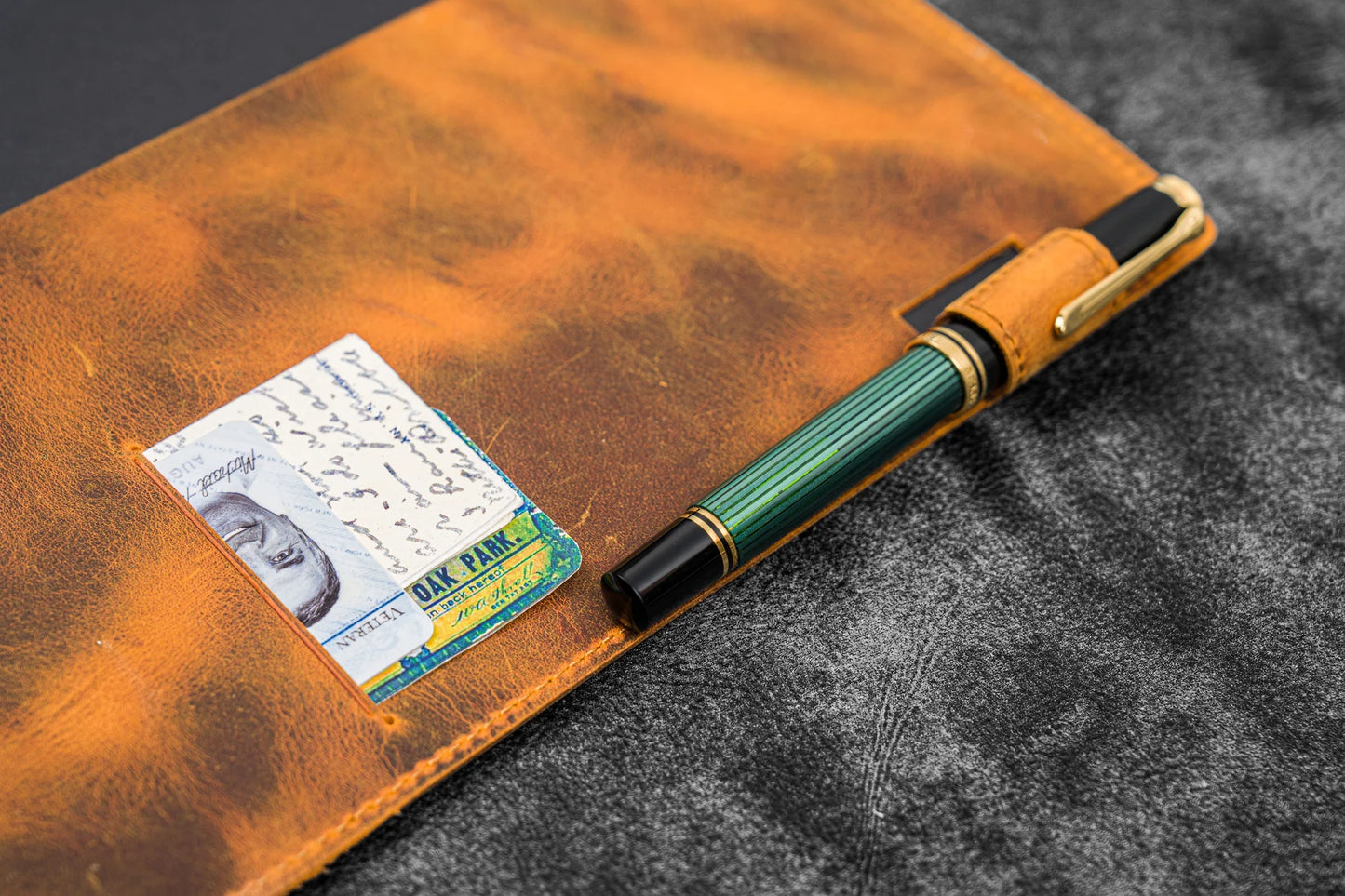 Galen Leather - Leather Slim B5 Notebook / Planner Cover