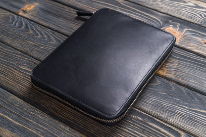 Galen Leather - Leather Zippered A5 Leuchtturm 1917 Notebook Folio
