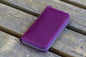 Galen Leather - Leather Zippered 3 Slots Pen Case