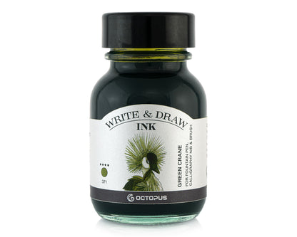 Octopus Fluids Pigmented Waterproof Document Proof Write and Draw Ink [50ml]