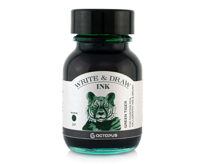 Octopus Fluids Pigmented Waterproof Document Proof Write and Draw Ink [50ml]