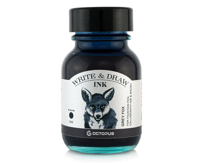 Octopus Fluids Pigmented Waterproof Document Proof Write and Draw Ink [50ml]