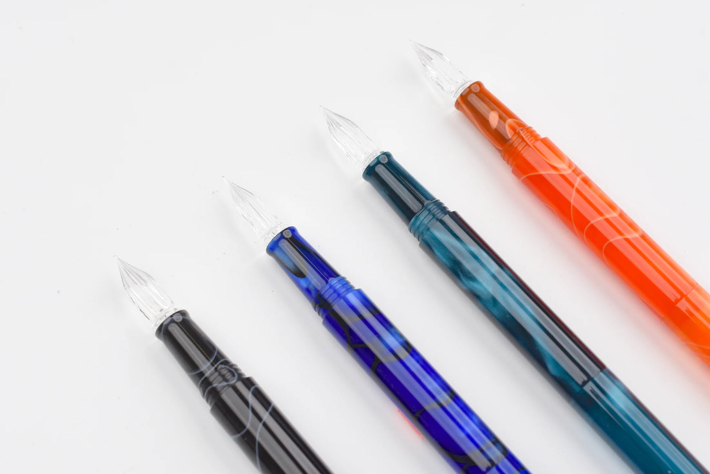 Guitar Glass Pen Cosmo Design with Cap