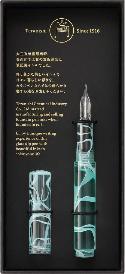 Guitar Teranishi Glass Pen with Cap