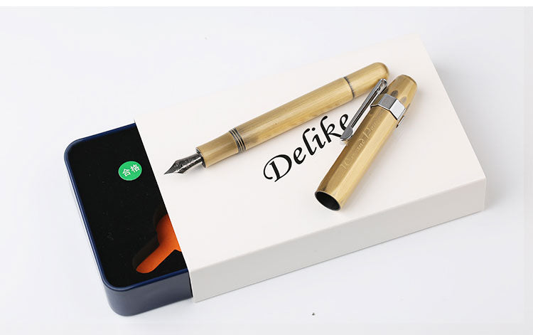 Delike Alpha Fountain Pen with clip and converter