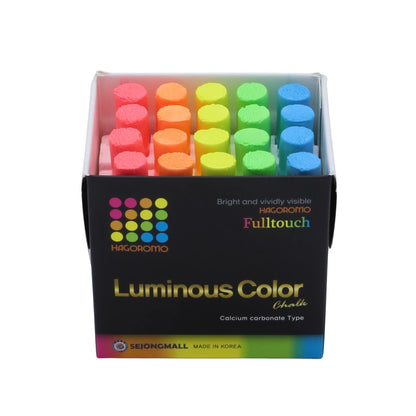 Hagoromo Chalk Fulltouch Luminous 5 Colors 20 Pieces