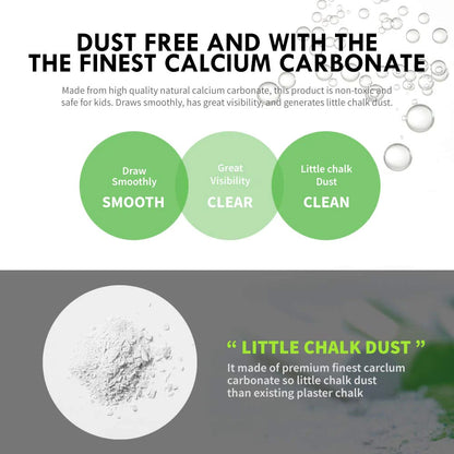 Hagoromo Chalk Fulltouch Luminous 5 Colors 20 Pieces